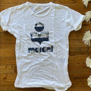 Isabel Marant Linen T shirt Sz XS